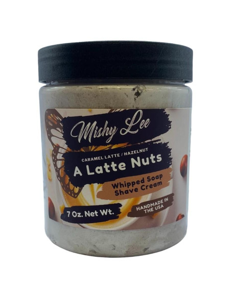 Jabón Batido y Crema de Afeitar A Latte Nuts 198 g