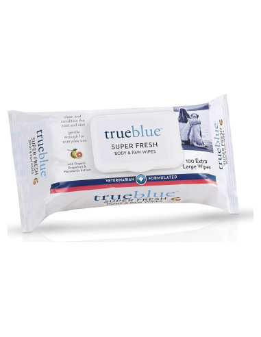 Toallitas Corporales y para Patas TrueBlue - 100 Unidades
