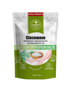 Sal de Epsom Closewave con Aceite de Árbol de Té 453g