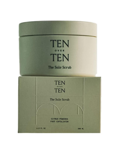 Exfoliante para Pies Tenoverten The Sole Scrub 200 ml Natural
