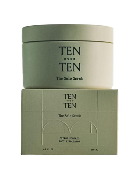 Exfoliante para Pies Tenoverten The Sole Scrub 200 ml Natural