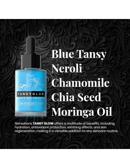 Aceite Facial Skinsations Brillo de Tansy 127g - Hidratante Antienvejecimiento