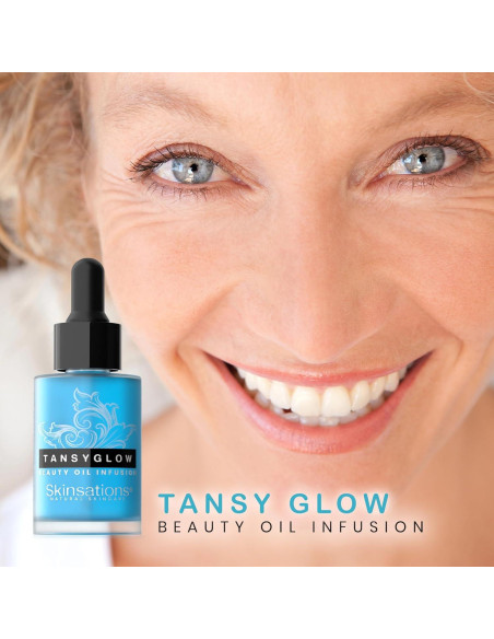 Aceite Facial Skinsations Brillo de Tansy 127g - Hidratante Antienvejecimiento