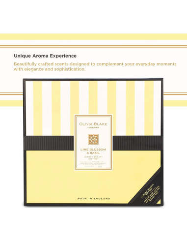 Conjunto de Regalo Olivia Blake Flor de Lima y Albahaca 100ml