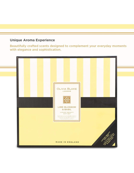 Conjunto de Regalo Olivia Blake Flor de Lima y Albahaca 100ml