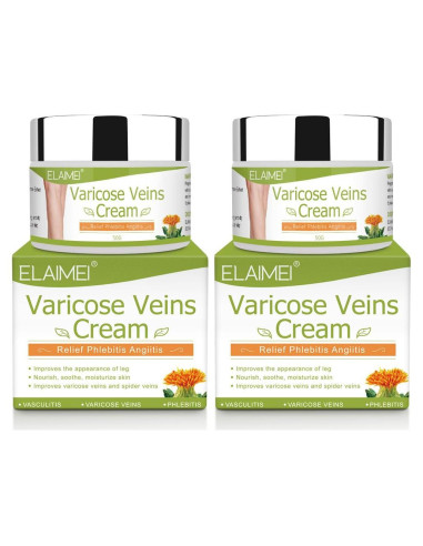 Crema para Venas Varicosas Resdam 2 PCS - Alivio y Reducción