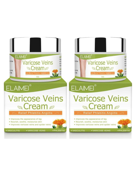 Crema para Venas Varicosas Resdam 2 PCS - Alivio y Reducción