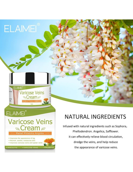 Crema para Venas Varicosas Resdam 2 PCS - Alivio y Reducción