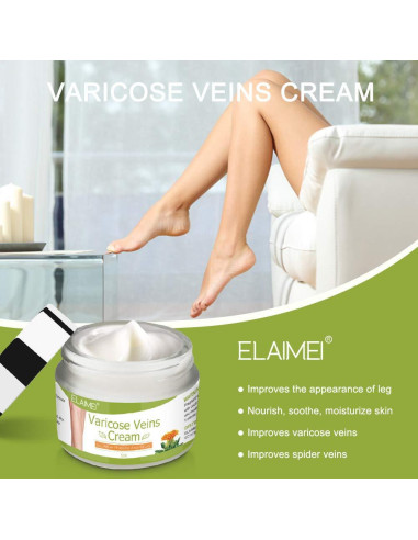 Crema para Venas Varicosas Resdam 2 PCS - Alivio y Reducción