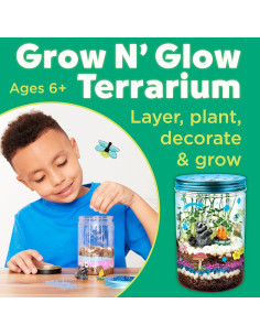 Kit de Terrario Grow 'N Glow Creativity for Kids - Ciencia 6+ 2