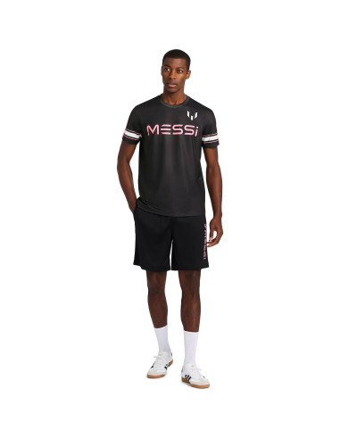 Camiseta de Malla para Hombre Messi, Ajuste Estándar, Mediana