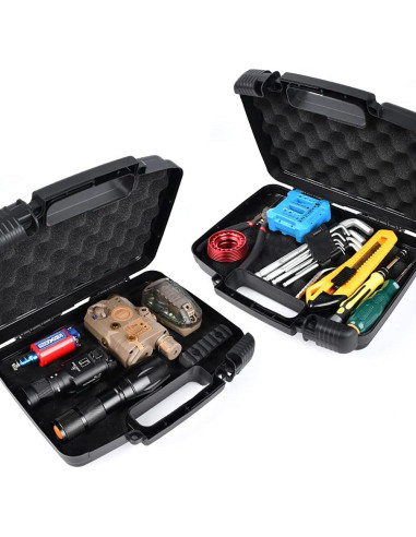 Funda Dura AOOCY con Espuma Personalizable 26.67x21.59cm Negra