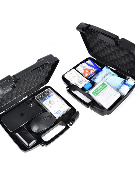 Funda Dura AOOCY con Espuma Personalizable 26.67x21.59cm Negra