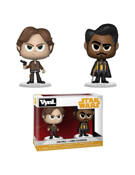 Funko Vynl Star Wars Solo Han y Lando 9.5 cm Coleccionable