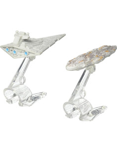 Hot Wheels Star Wars 2-Pack Naves Star Destroyer y Mon Calamari 2
