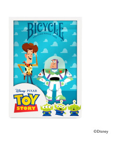 Baraja de Jugar Toy Story Disney Bicycle - Woody y Buzz 2