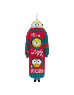 Adorno navideño Hallmark Minions Bob Kevin Stuart 3.3x9.0 cm