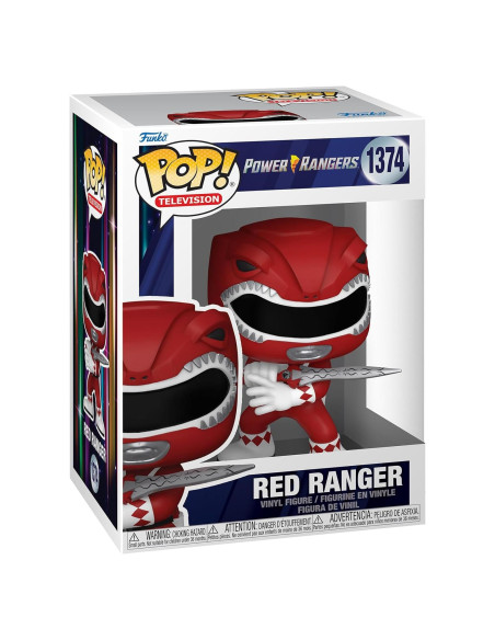 Figura Funko Pop! Ranger Rojo 30 Aniversario Power Rangers