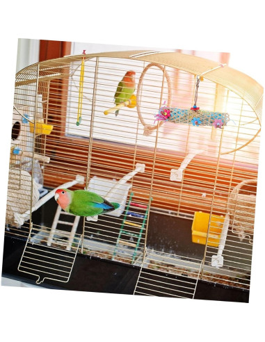 Set Juguete Masticable para Loros Toddmomy 22x16cm Colorido