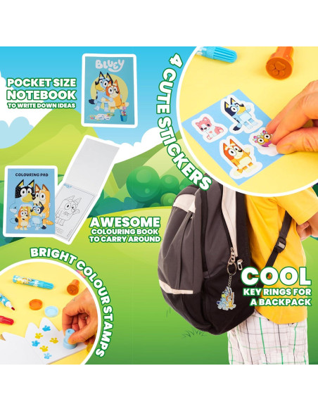 Calendario de Adviento Bluey 2025 con 24 Sorpresas y Juguetes