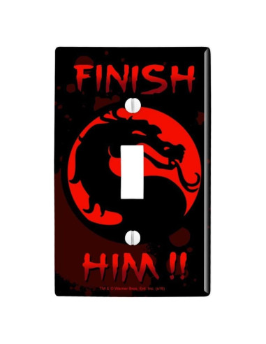 Placa de Luz de Interruptor de Pared GRAPHICS & MORE Mortal Kombat