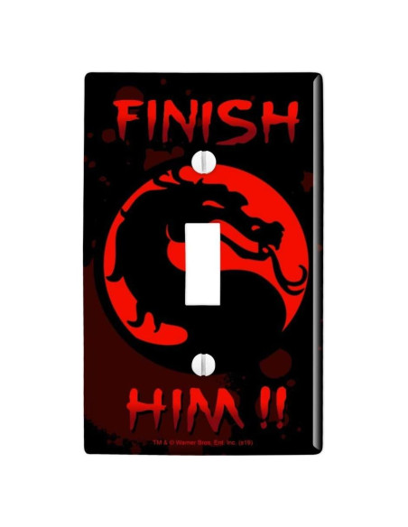 Placa de Luz de Interruptor de Pared GRAPHICS & MORE Mortal Kombat