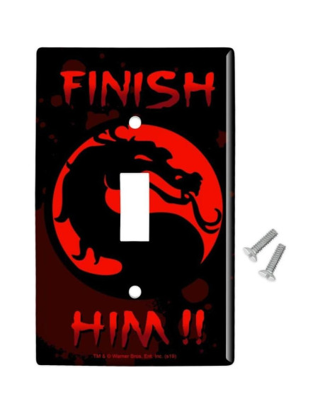 Placa de Luz de Interruptor de Pared GRAPHICS & MORE Mortal Kombat