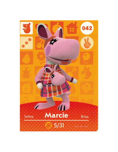 Amiibo Marcie 042/100 Nintendo Animal Crossing