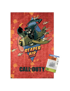 Póster de pared Call of Duty Vanguard Reaper Air 37.4x56.7cm