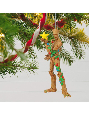 Adorno de Navidad Hallmark Groot 2020 - Guardianes de la Galaxia