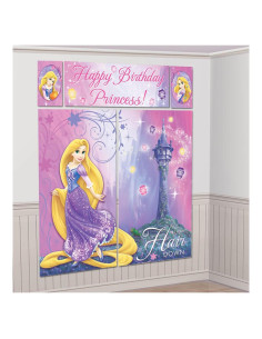 Kit Decoración Pared Rapunzel Disney 36.8x26.2 cm