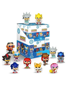 Caja de Exhibición 12 Figuras Mystery Minis Sonic Funko