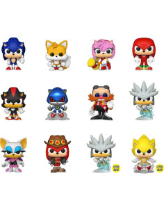 Caja de Exhibición 12 Figuras Mystery Minis Sonic Funko 2