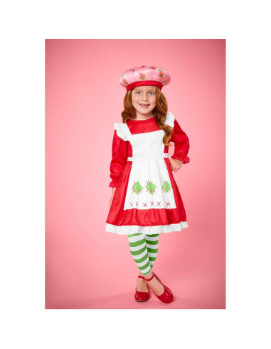 Disfraz de Fresa Cortada InSpirit Designs Niña 3T-4T