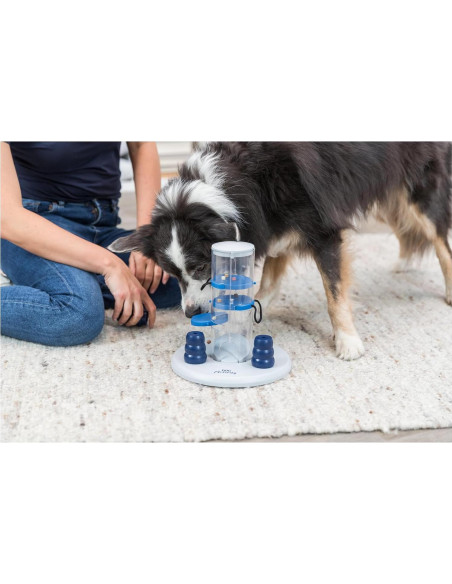 Torre de Juego Interactiva TRIXIE para Perros Nivel 2 25.4x25.4x33cm