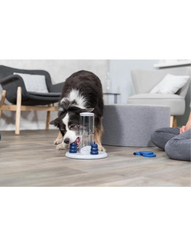 Torre de Juego Interactiva TRIXIE para Perros Nivel 2 25.4x25.4x33cm