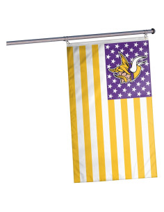 Bandera Horizontal NFL Minnesota Vikings 0.91m x 1.52m