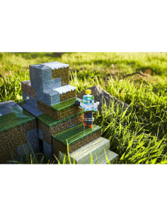 Juego de Construcción Minecraft Mattel con Figuras y Bloques 2