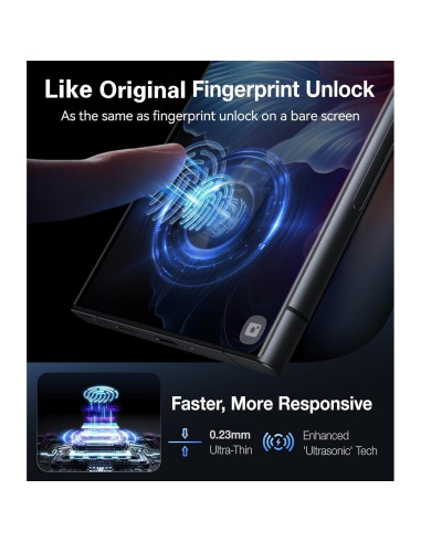 Protector de Pantalla UltraGlass 9H+ para Samsung Galaxy S24 Ultra