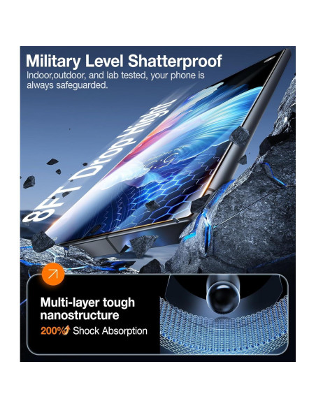 Protector de Pantalla UltraGlass 9H+ para Samsung Galaxy S24 Ultra