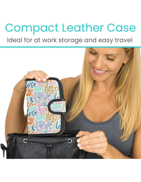 Organizador Semanal de Pastillas Vive - Estuche de Cuero 7 Cajas