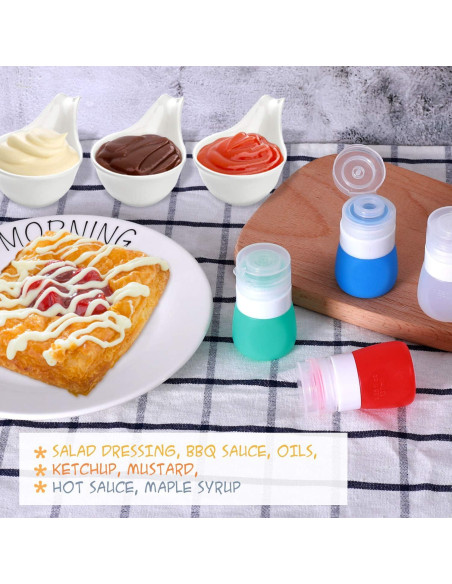 Botellas de Aderezo para Ensaladas PuGez - 4 Piezas 37ml