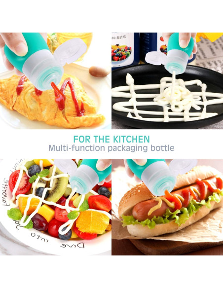 Botellas de Aderezo para Ensaladas PuGez - 4 Piezas 37ml