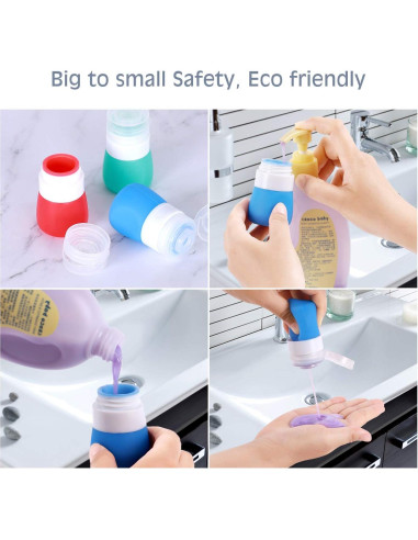 Botellas de Aderezo para Ensaladas PuGez - 4 Piezas 37ml