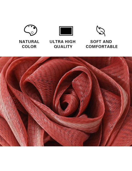 Esponja de Ducha Rosa 12cm Suave Exfoliante para Baño