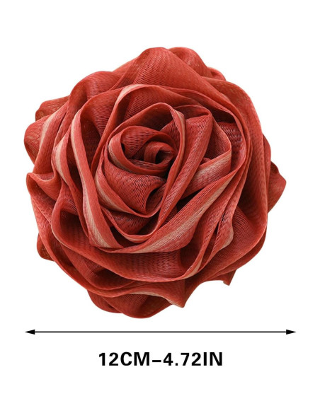 Esponja de Ducha Rosa 12cm Suave Exfoliante para Baño