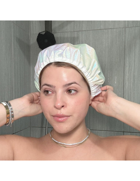 Gorra de Ducha Reutilizable Mane - Lavable y a Prueba de Agua