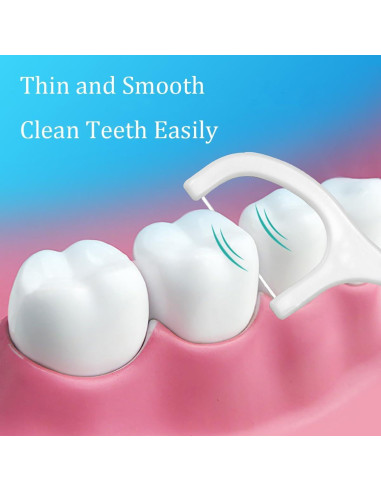 500 Palillos de Hilo Dental KAIMAY - Cuidado Oral Efectivo