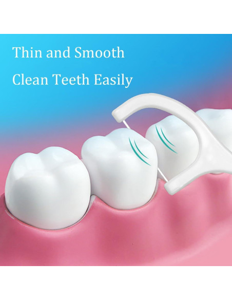 500 Palillos de Hilo Dental KAIMAY - Cuidado Oral Efectivo