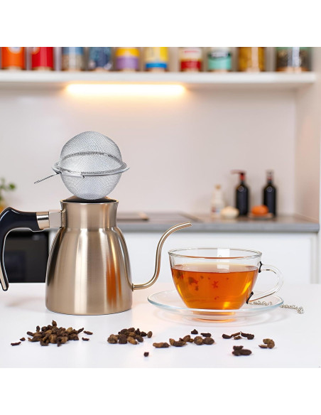 Colador de Té de Acero Inoxidable Galepromot 6 cm Infusor
